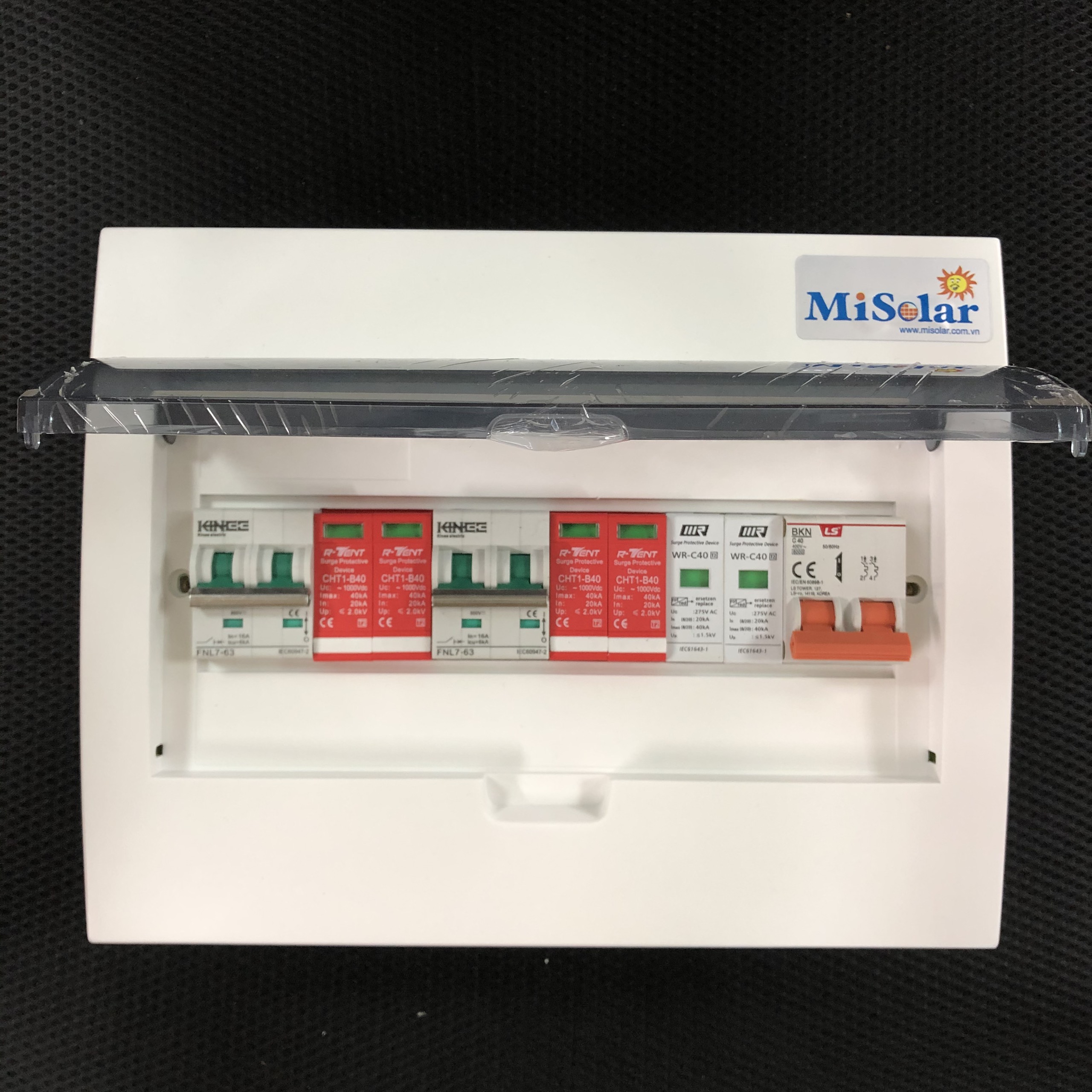 Tủ điện hệ thống năng lượng mặt trời 5kW Misolar