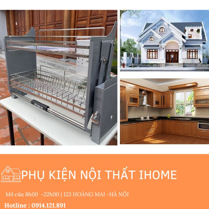 Giá bát nâng hạ thông minh inox 304 bộ cơ cấu chuyển động cao cấp _bảo hành 10 năm