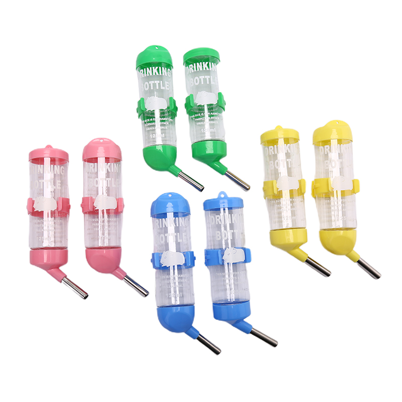 Bình đựng nước cho Chuột Hamster bằng nhựa 125ml Bình Đựng Nước bình uống cho thú cưng treo