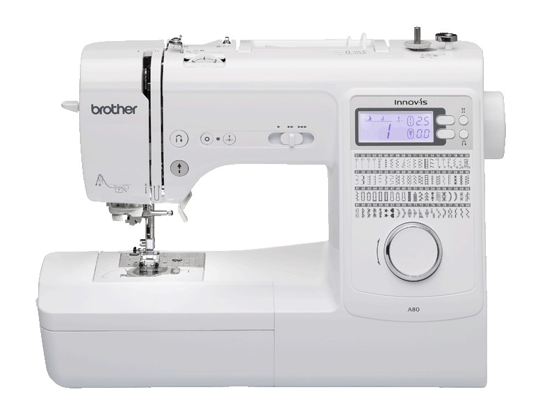 Máy May Điện Tử Brother A80 TẶNG KÈM VALI ĐỰNG MÁY