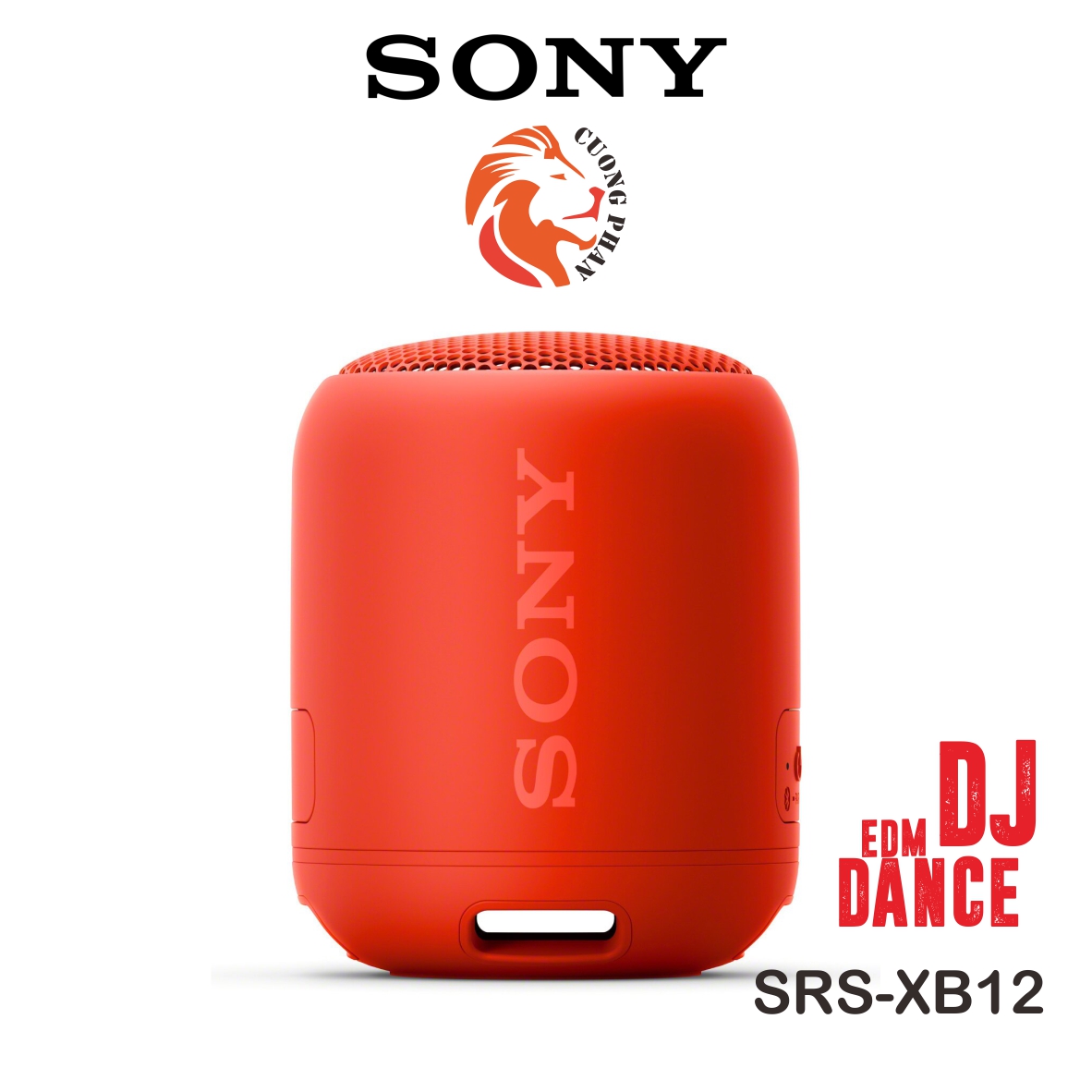 Loa Bluetooth Sony SRS-XB12 - Hãng phân phối chính thức,  sản phẩm được bảo hành 12 tháng ( bảo hành điện tử)