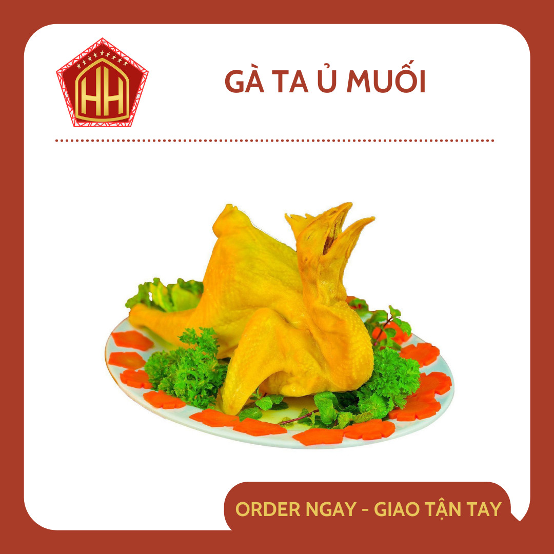 Gà ta ủ muối nguyên con