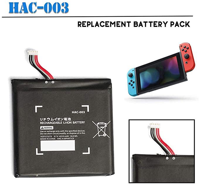 Pin Nintendo Switch loại 1 bảo hành 1 tuần ạ Battery for nintendo switch oled v1 v2 pin thay thế NINTENDO SWITCH