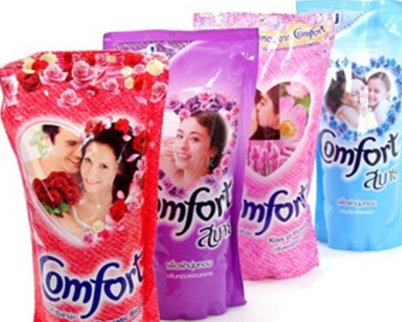 Combo 3 gói Nước xả vải Comfort Túi 600ml Thái Lan