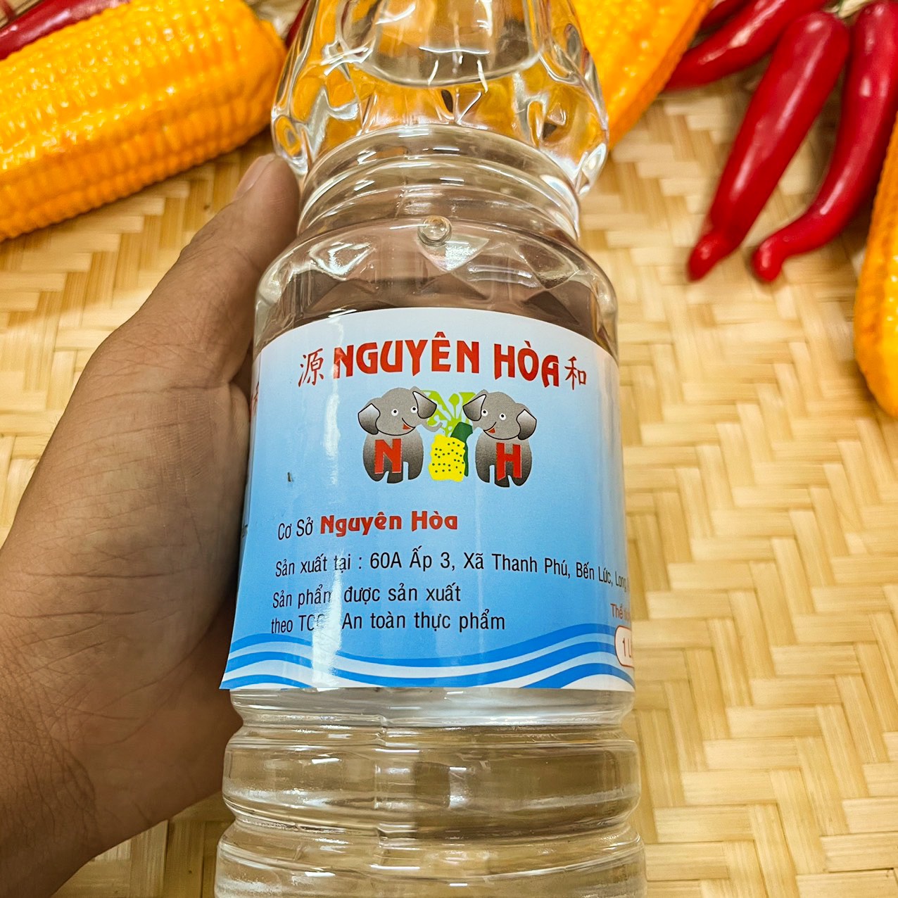 Giấm trắng ,giấm ăn tinh luyện 1lít