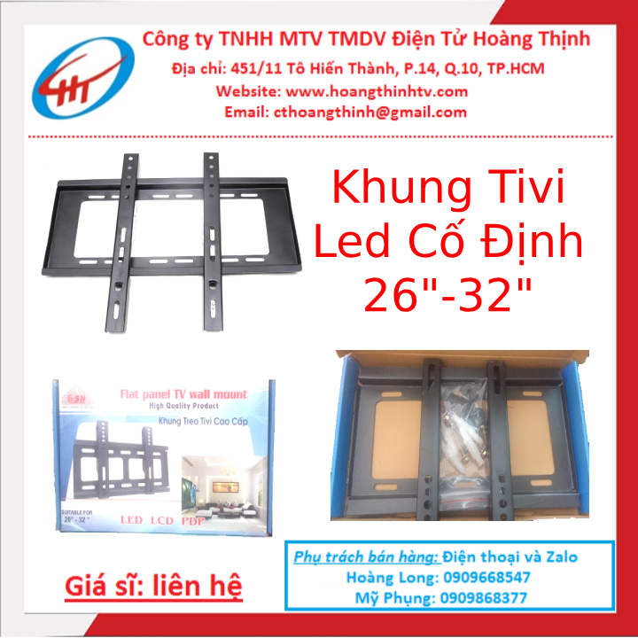 Khung Tivi LED Cố Định 26 in Đến 32 in - SP001039
