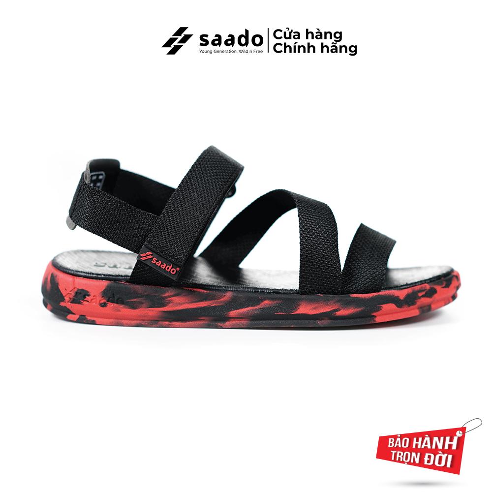 Giày Sandal SAADO CL09 - Chiến Binh Da Đỏ