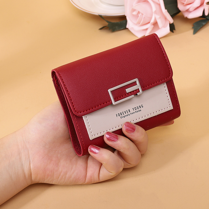 Ví Ngắn Mini Cầm Tay Nhiều Màu, Bóp Nữ Cầm Tay, Ví Thẻ Card Da Thật Cao Cấp Nhỏ Gọn Siêu Hot, Ví Thời Trang Nữ