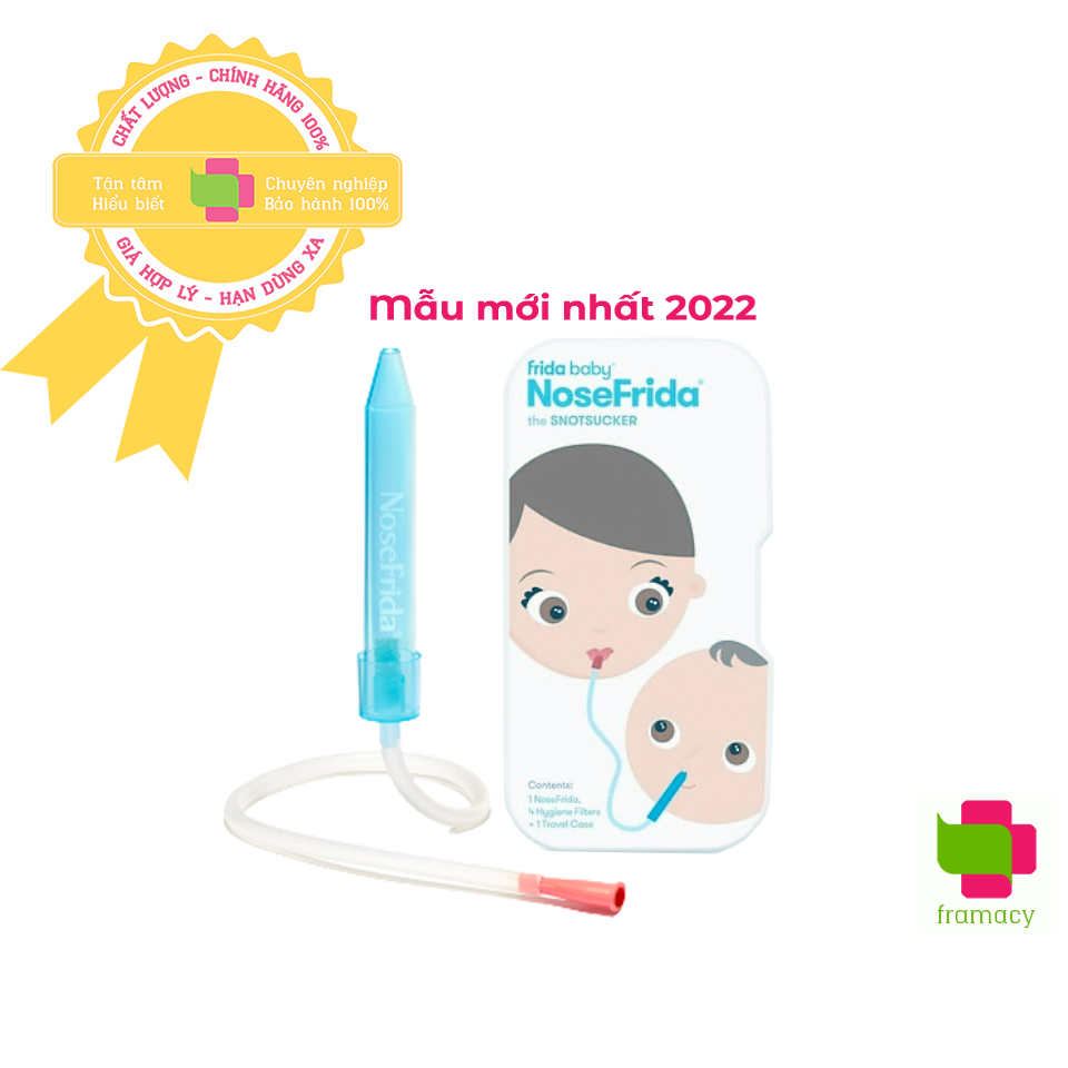 Dụng cụ hút mũi cho trẻ từ sơ sinh đến 3 tuổi NoseFrida Nasal Aspirator