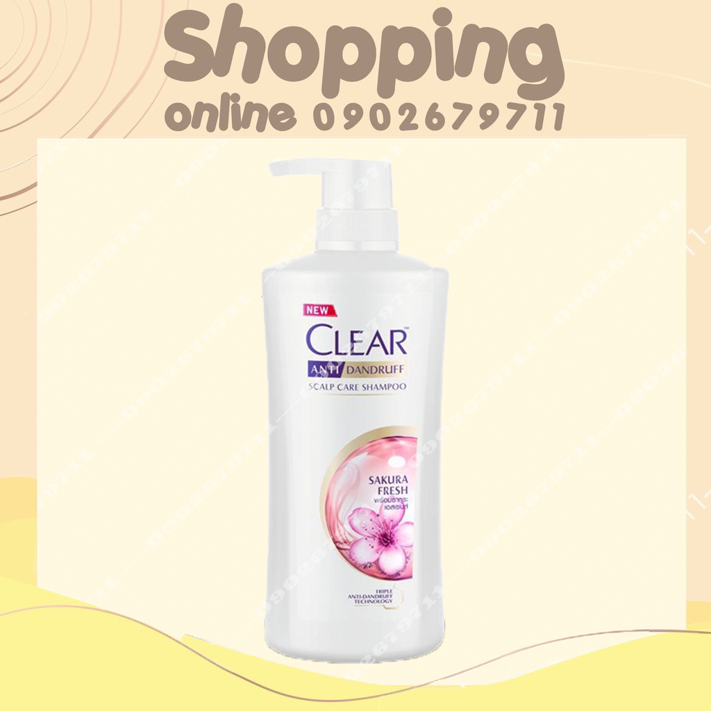 Dầu gội Clear Hoa Anh Đào Thái Lan