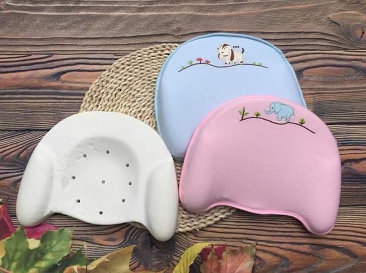Gối cao su non babymoov chống méo bẹp đầu cho bé