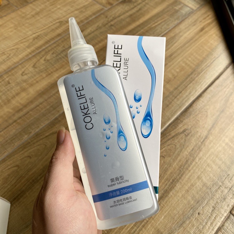 gel bôi trơn cokelife super lubricity gốc nước giảm đau cho gay - 200ml 4