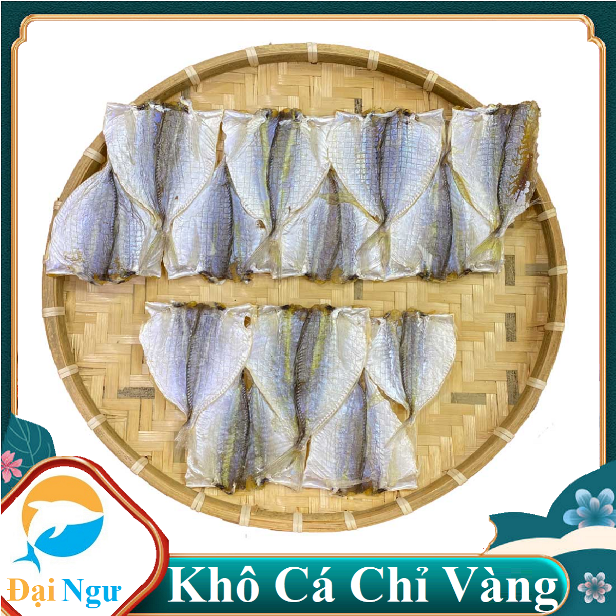 500gr khô cá chỉ vàng loại 1 con to , thơm ngon