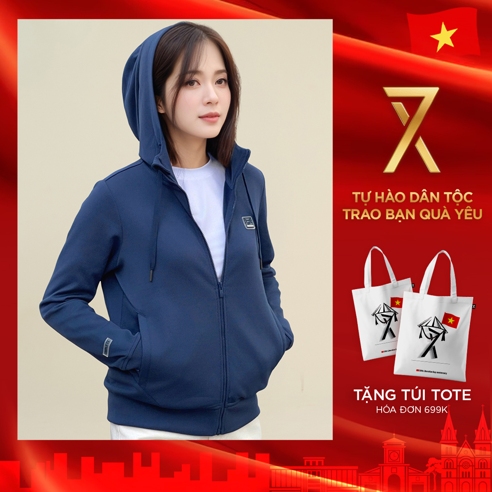 Áo Khoác Chống nắng Nữ COUPLE TX - Anti Uv Original Có Nón WOK 2064