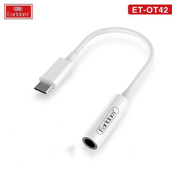Jack chuyển đổi type c sang cổng 3.5mm earldom et - ot42