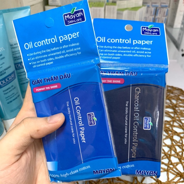 Giấy thấm dầu mayan oil control paper hàn quốc 100 tờ, cam kết hàng đúng mô tả, chất lượng đảm bảo an toàn đến sức khỏe người sử dụng