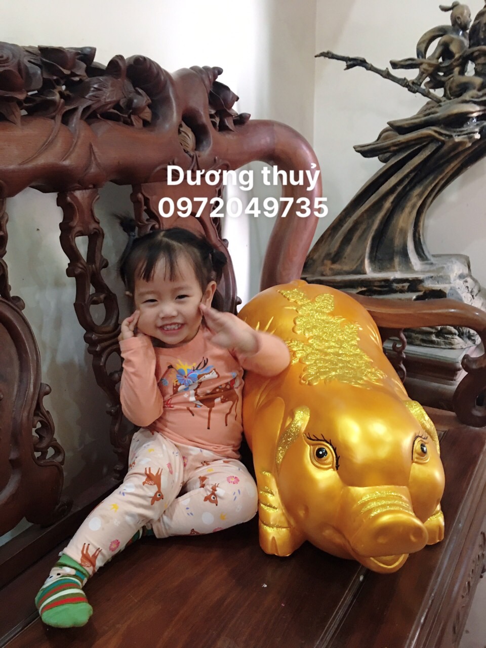 Lợn đất Tài Lộc 1 siêu to khủng lồ