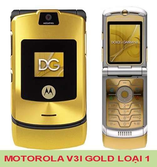 Điện thoại motorola v3 nắp gập - bảo hành 12 tháng