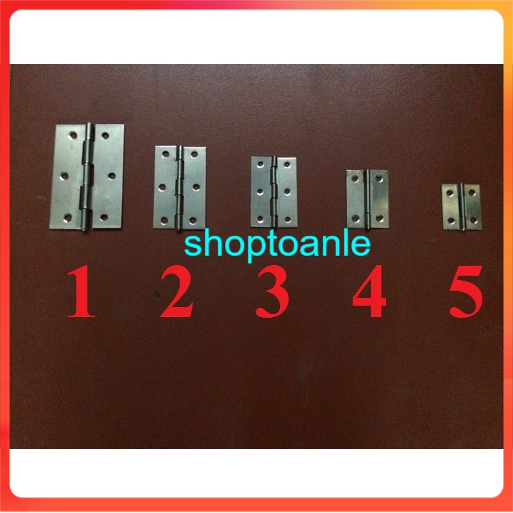 Bản lề lắp cánh tủ bằng inox - shoptoanle