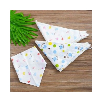 Yếm Xô Tam Giác 4 Lop Cúc Bấm Cho Bé Hàng Việt Nam Xuất Nhật