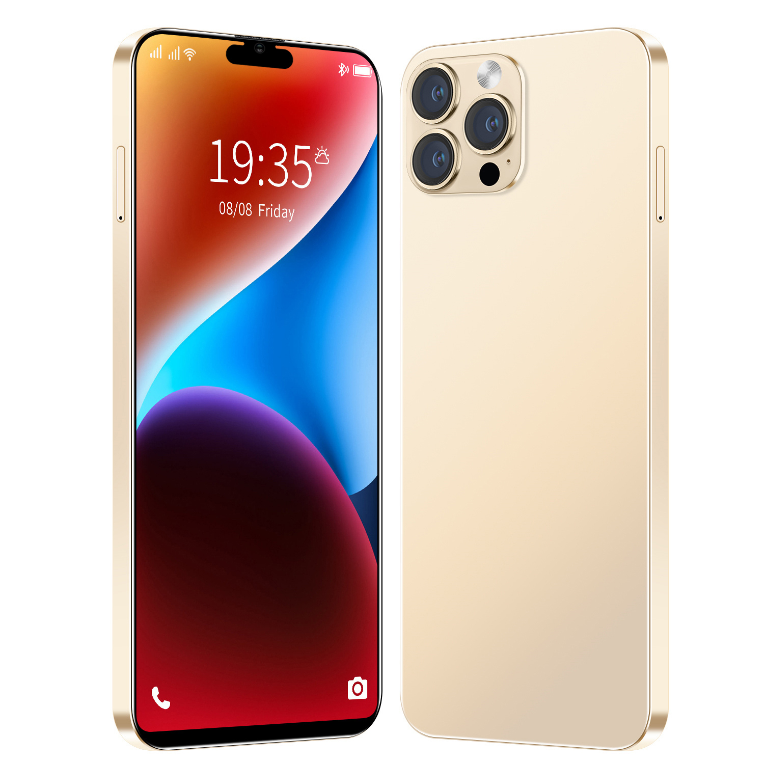 điện thoại giá rẻ i14 Pro max Di Động Chính Hãng 6.7Inch Di Động Bộ Nhớ Lớn 12+256GB Camera HD 13+5MP Pin 5500mAh
