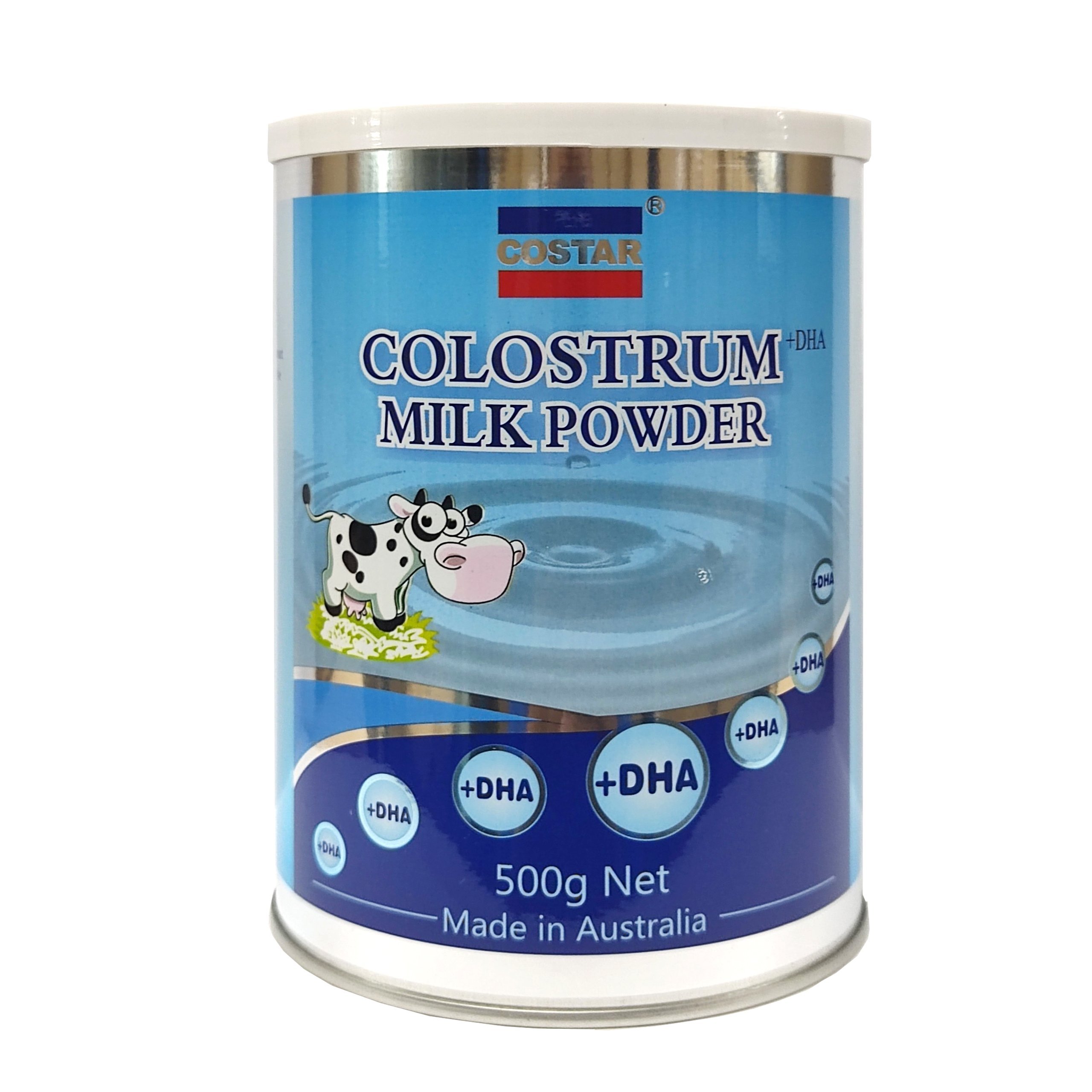 Sữa bò non nguyên chất chứa DHA + Kháng Thể IgG + Vitamin Costar Colostrum Powder Milk 500g