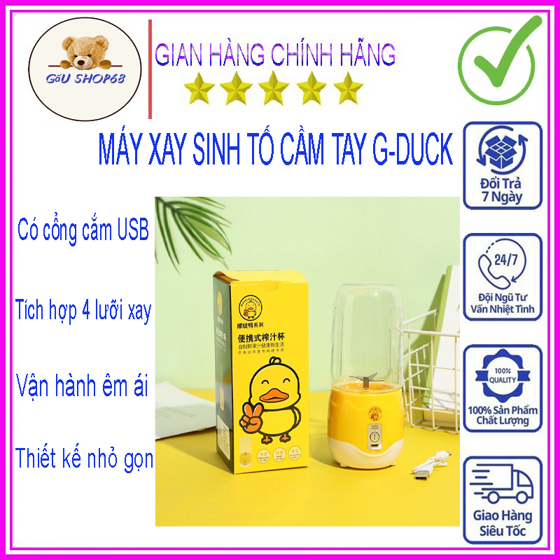 MÁY xay sinh tố cầm tay , xay cháo cho em bé, chế độ xay ổn định nhỏ gọn tiện ích có sạc-Máy xay mini