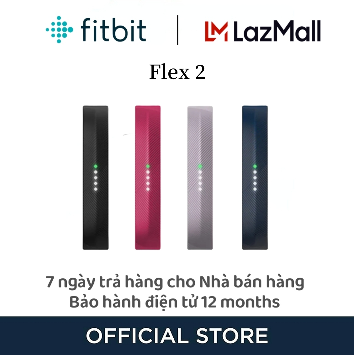 【48 giờ vận chuyển 100% Chính hãng Hàng chính hãng 100% Vòng đeo tay Fitbit Flex 2