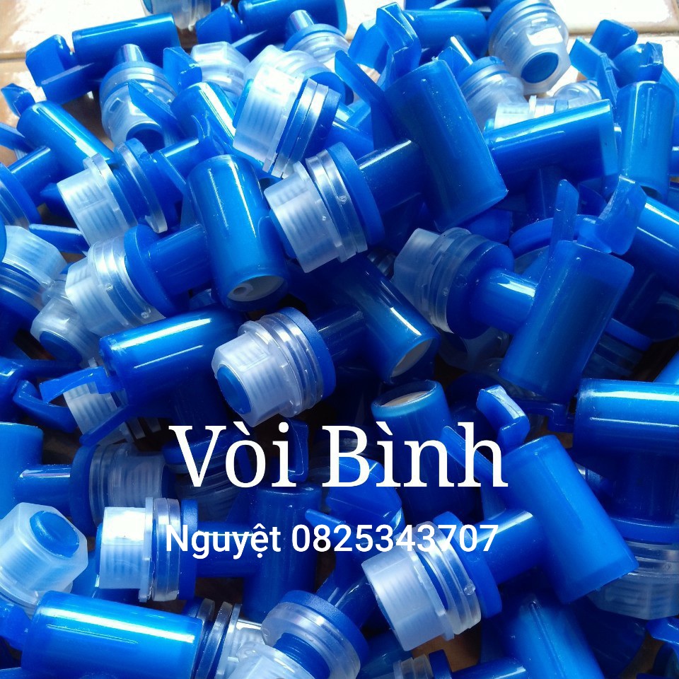 Combo 3 cái Vòi bình nước 19L,20L màu xanh dương