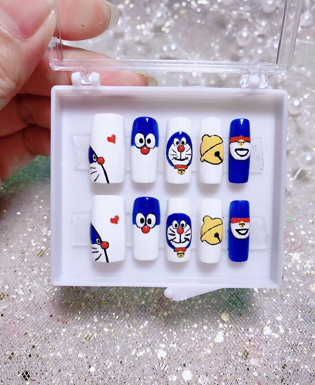 100 mẫu nail Doraemon dễ thương đáng yêu  Zicxacom