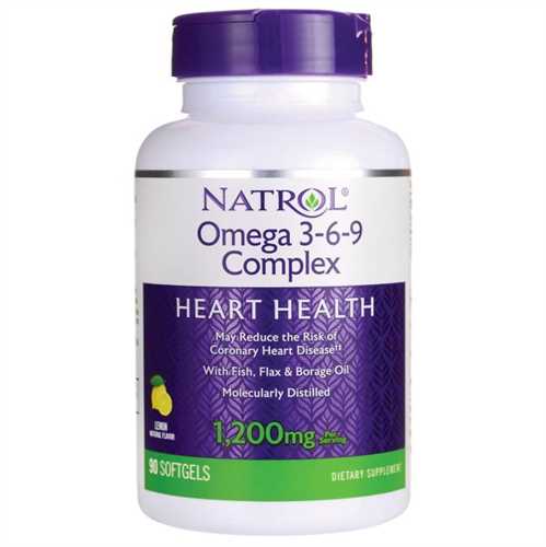 Natrol omega 3-6-9 fish oil 90 viên - dầu cá mỹ omega 3-6-9