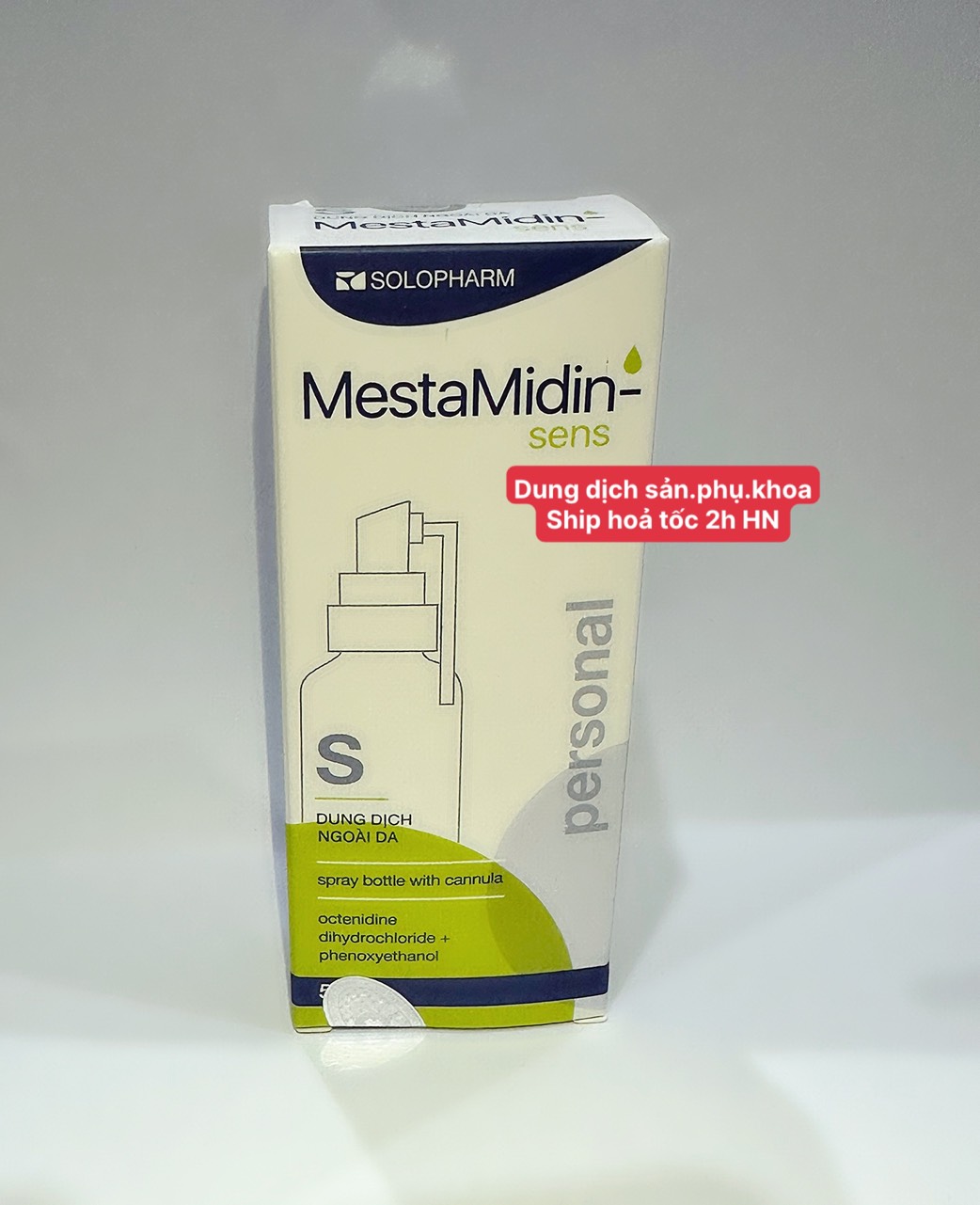 Dung dịch sản phụ khoa Mestamidin Nga 50ml nhập khẩu chính hãng, LB Nga