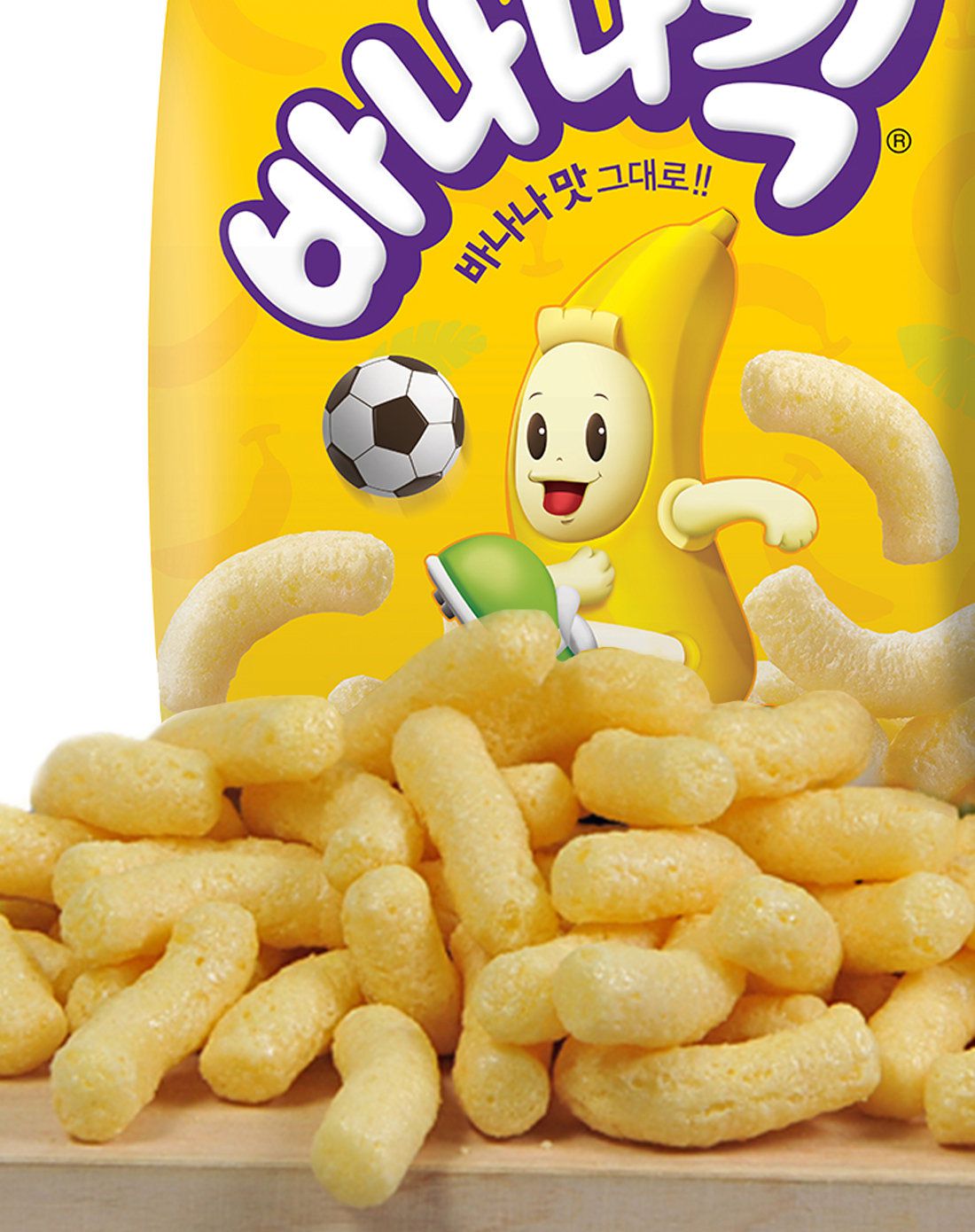 Bánh snack hương chuối 75g hàng nội địa Hàn Quốc