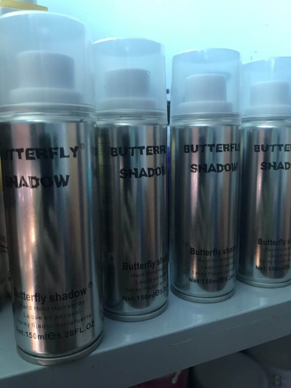 Gôm xịt tóc butterfly shadow giữ nếp tạo kiểu tóc 150ml