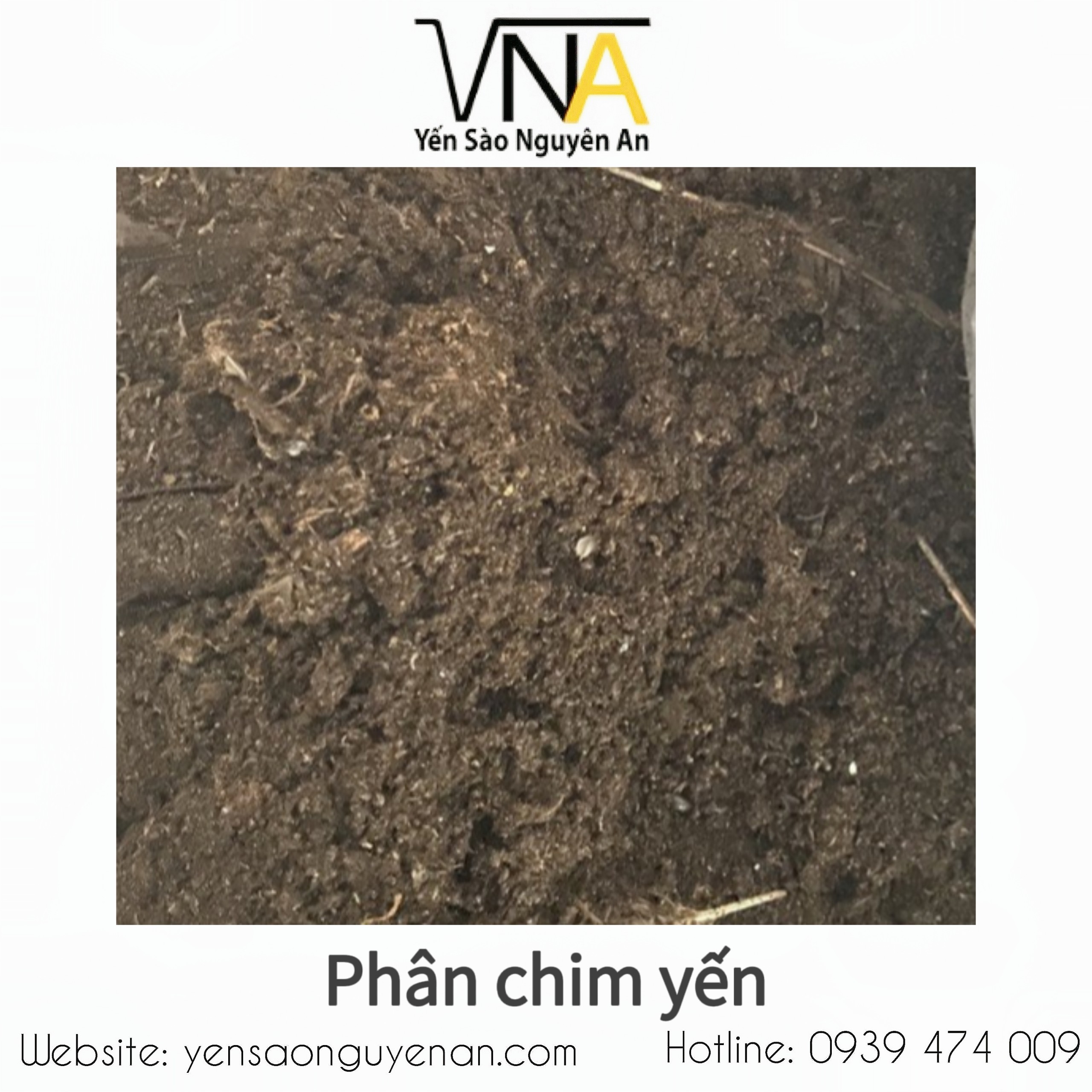 Combo 10kg phân chim yến nguyên chất không pha