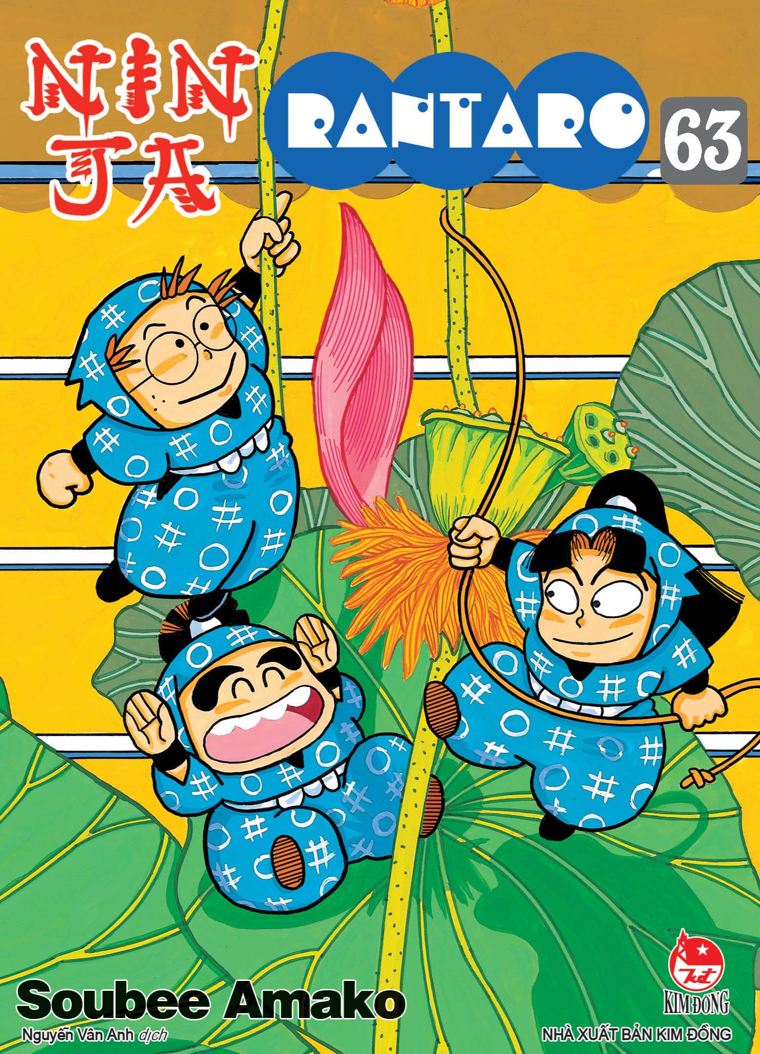 Truyện tranh ninja rantaro - tập 63 - nxb kim đồng