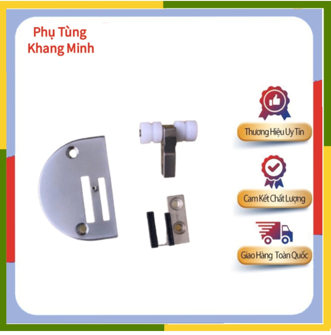 Bộ Mặt Nguyệt, Răng Cưa ,chân vịt bánh xe chạy gá, chạy cữ dùng cho máy may 1 kim công nghiệp