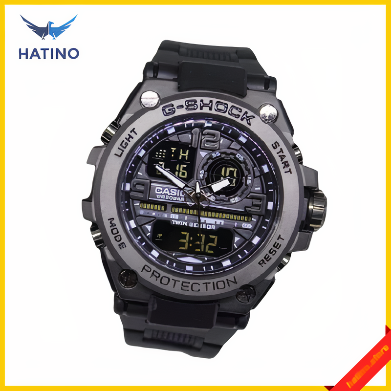 Đồng hồ thể thao nam Casio G-shock GTS 8600 Original –Chống nước 20Bar Viền Thép không gỉ, Nam tính, 45mm