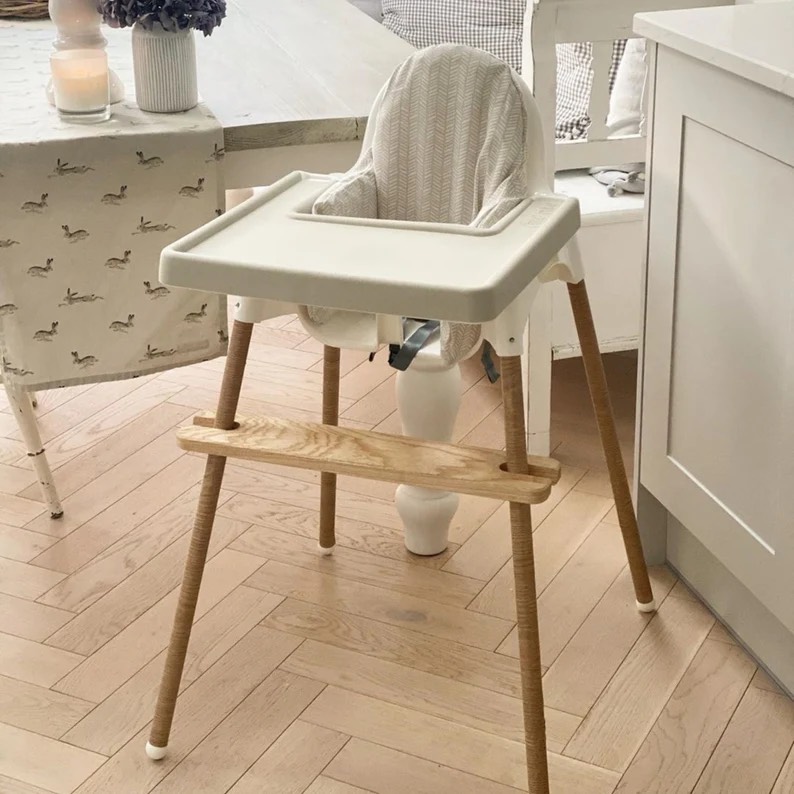 Nệm quây lưng cho ghế ăn dặm ikea antilop childhood, babyhop