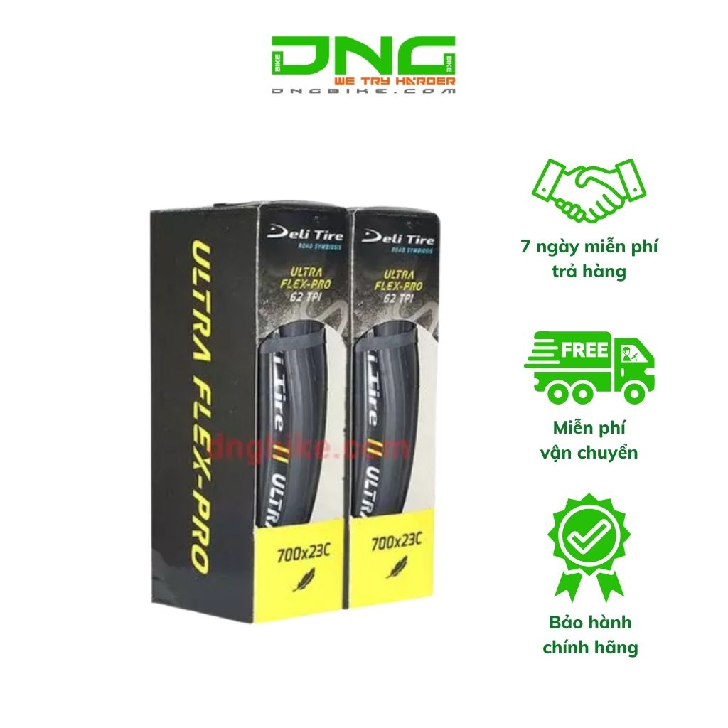 Lốp xe đạp deli ultra flex-pro 700c