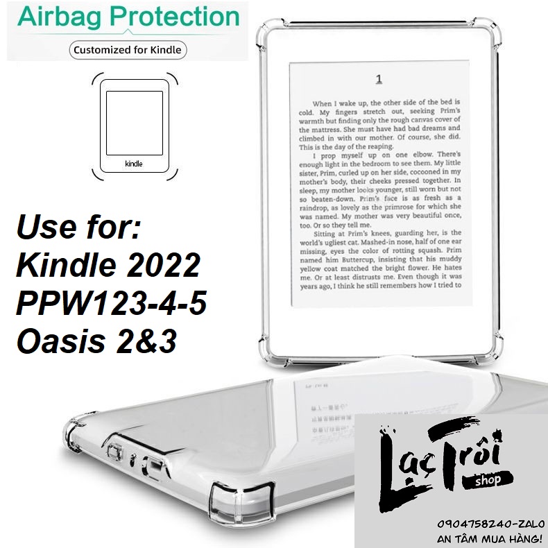 [Kindle] Ốp lưng chống sốc - Silicon Airbag Shockproof Case