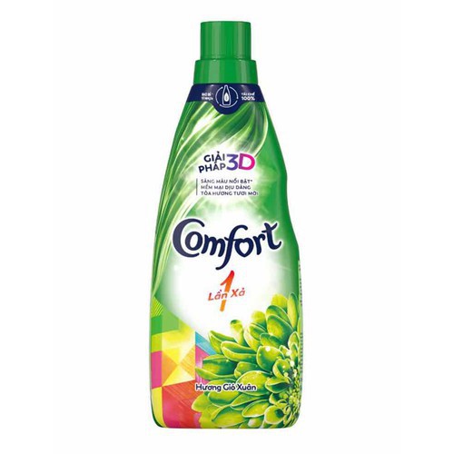 Nước xả vải comfort hương gió xuân chai 800ml