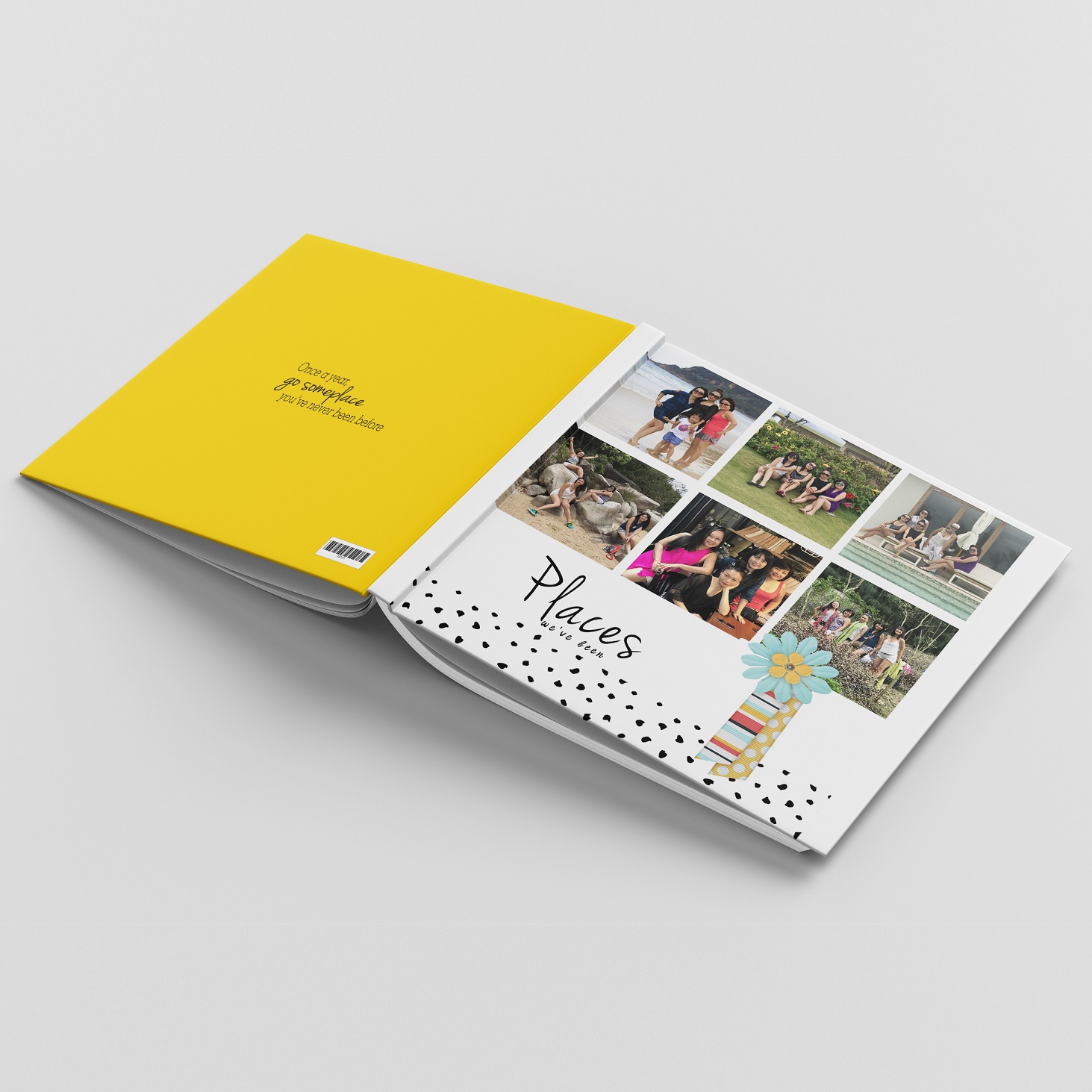 |Evoucher| In Photobook/ Album Ảnh Mở phẳng Vuông với nhiều size in theo yêu cầu - TR10