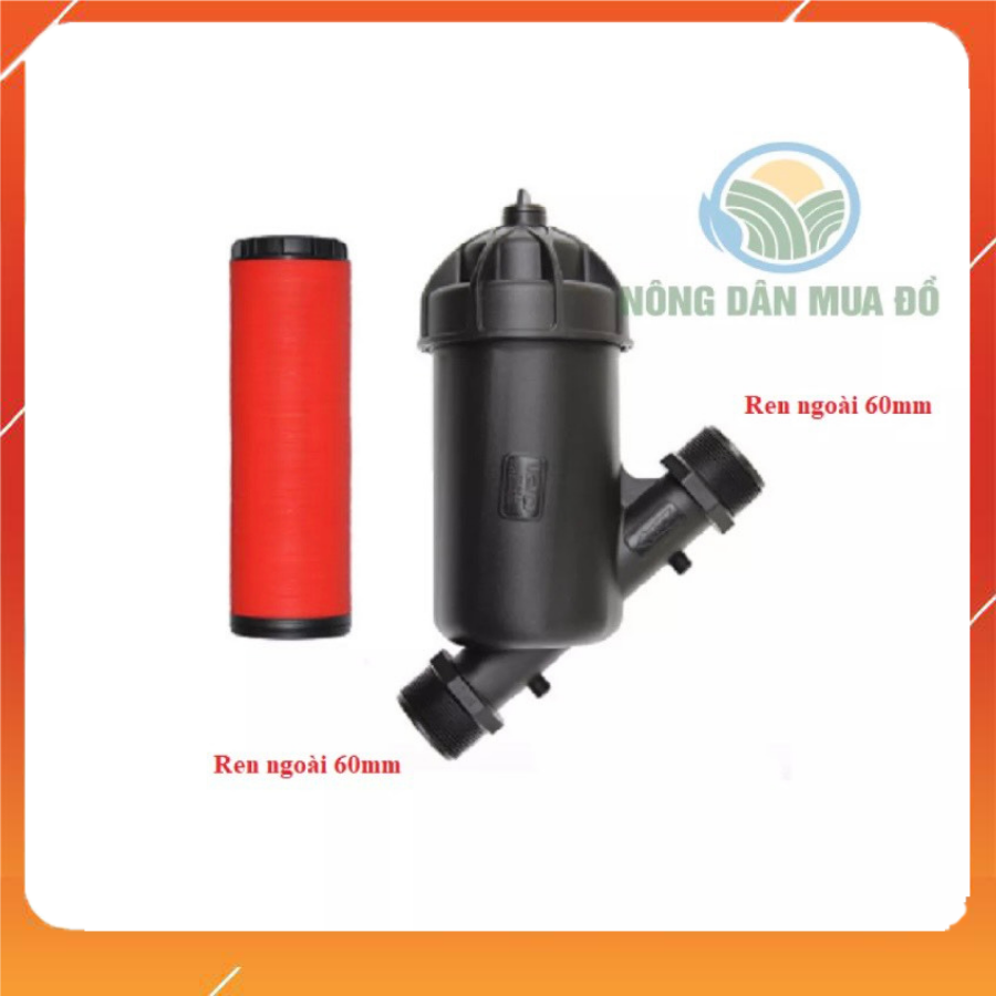 Bộ lọc đĩa hệ thống tưới 60mm loại tốt