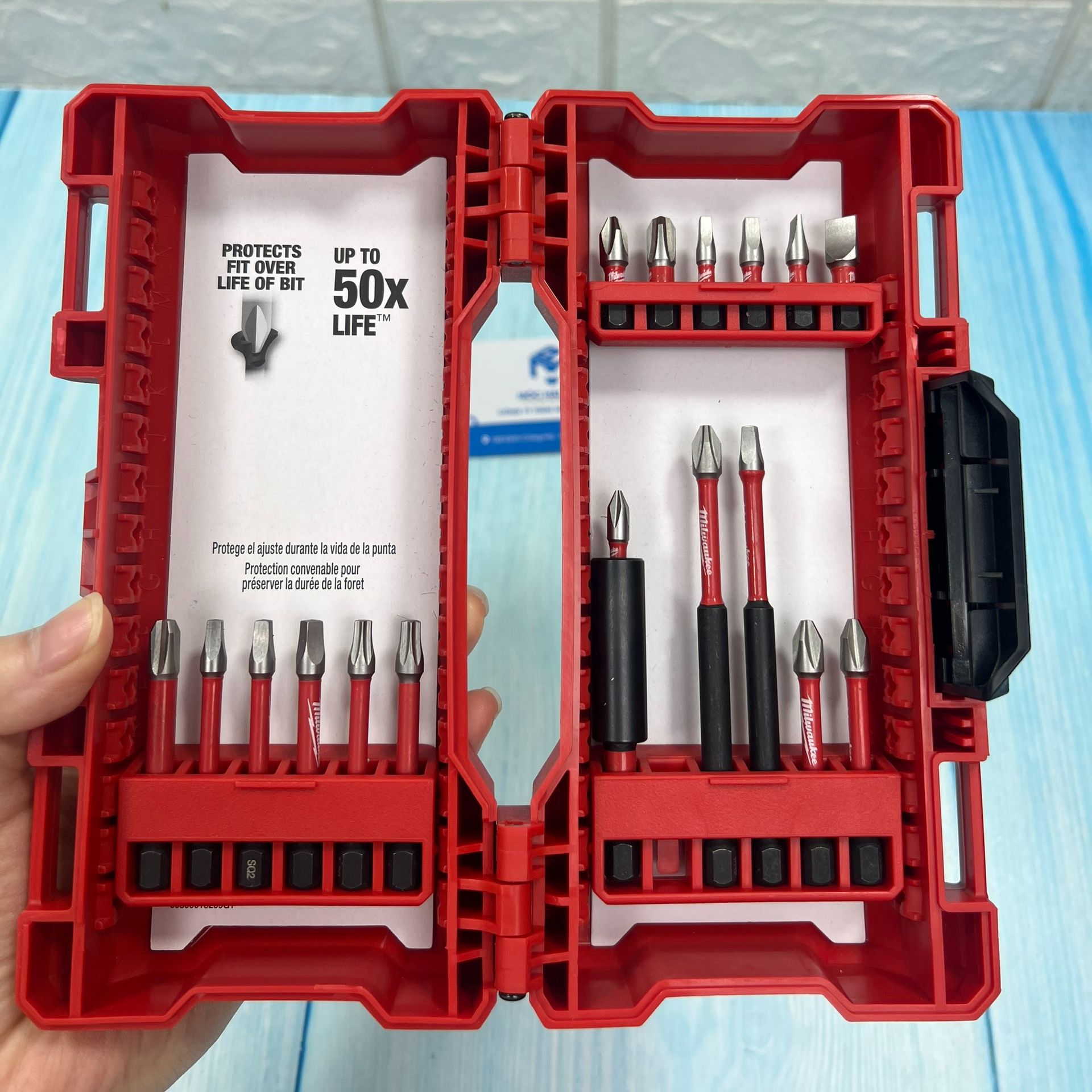 Bộ mũi vít 18 chi tiết milwaukee 48-32-4403
