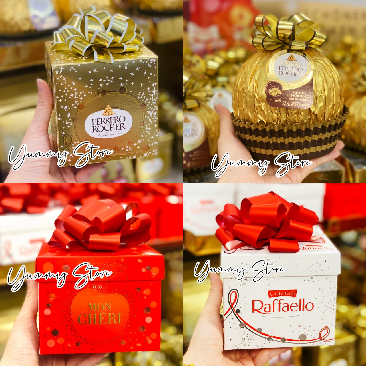 Socola Hộp Quà Raffaello Ferrero Rocher