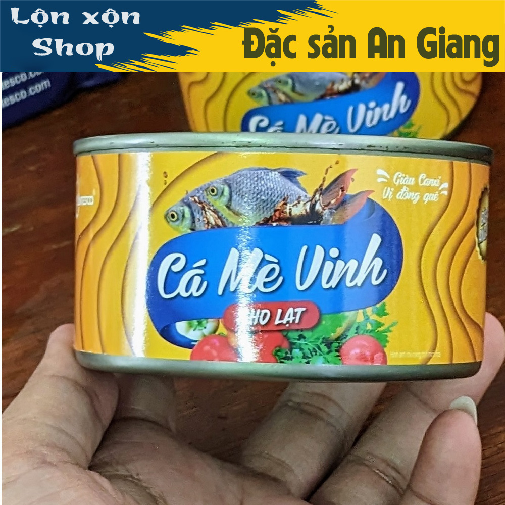 Cá mè vinh kho lạt mềm xương hiệu Antesco - Hạn sử dụng 24 tháng