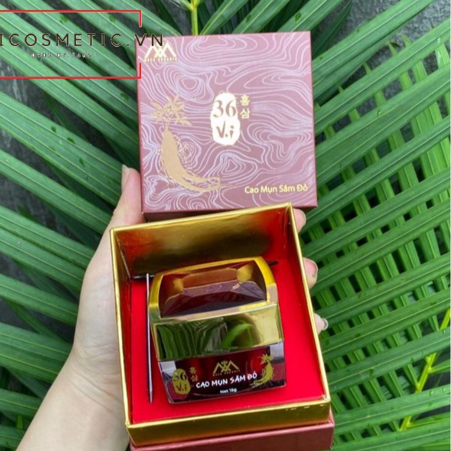 Cao mụn sâm đỏ - hộp full 15g