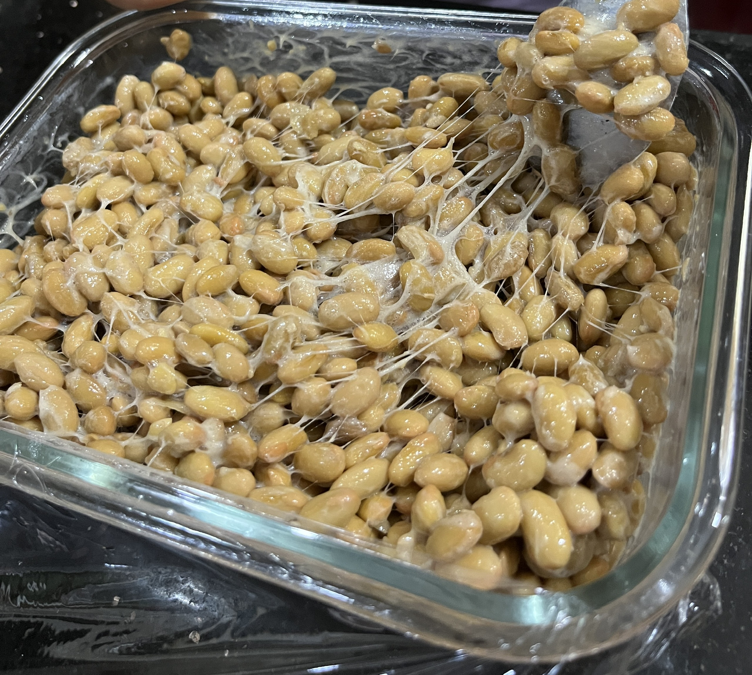 Thực Dưỡng Cao Cấp - Đậu nành lên men Nhật hữu cơ - Natto. Công thức mùi thanh nhẹ cực dễ ăn- hộp 45g (chỉ bán khu vực miền Nam))