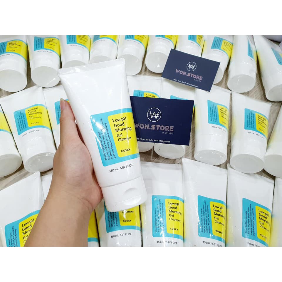Sữa rửa mặt cosrx low ph good morning gel cleanser hàn quốc 150ml